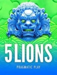 5 lions game logo